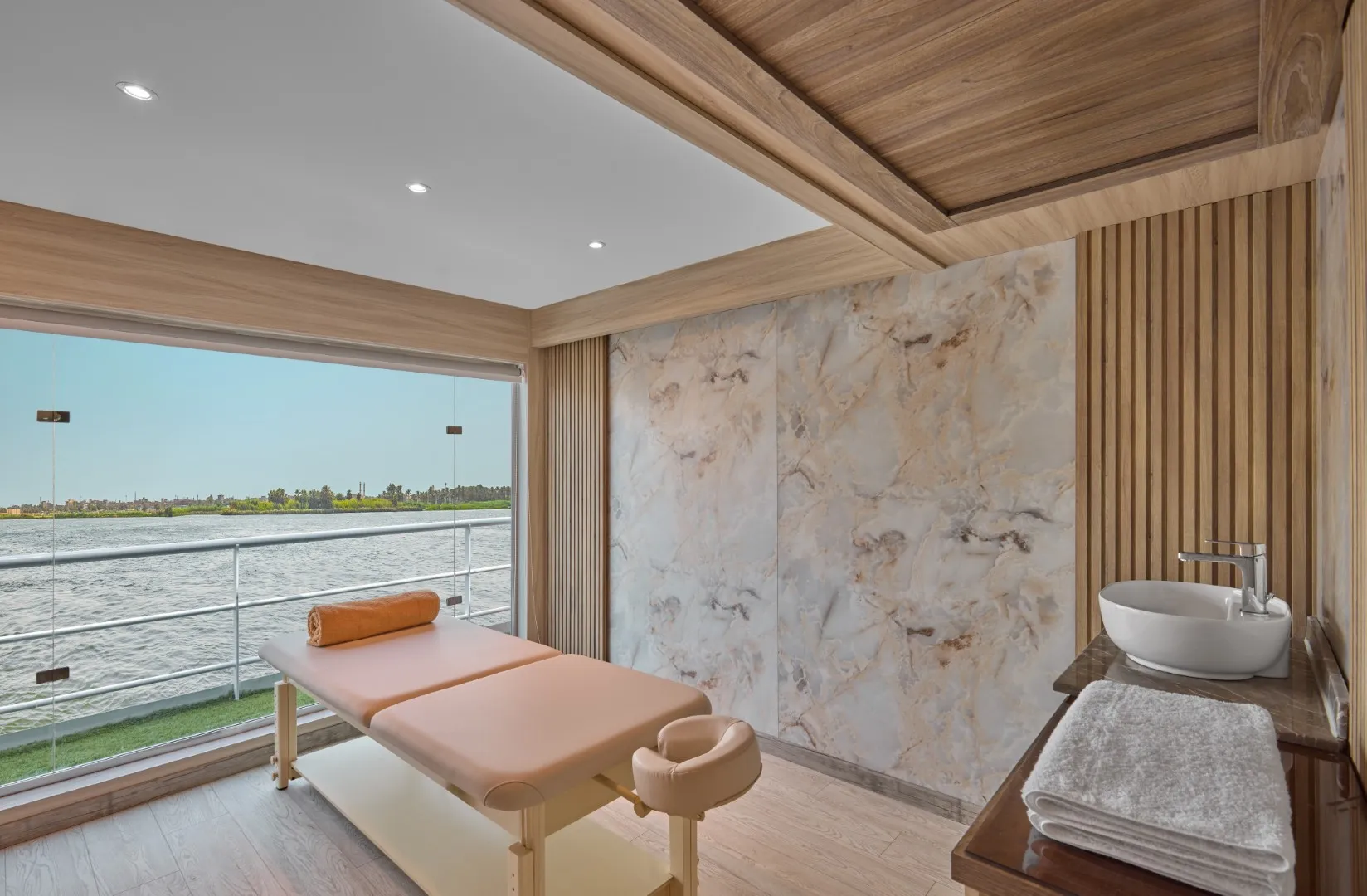 Facilities aboard the Cleopatra Luxury Cruise & Spa Nile cruise